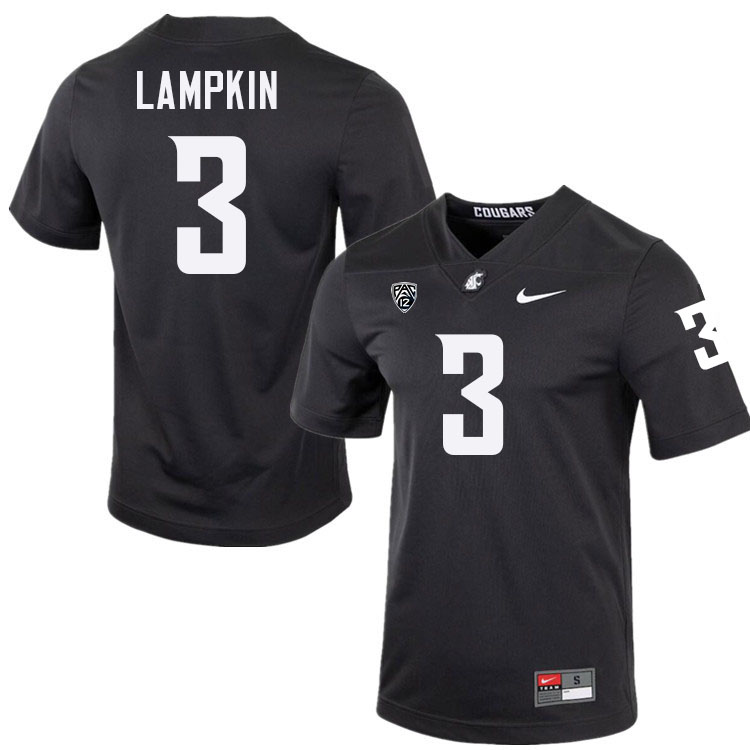 Cam Lampkin WSU Cougars Jersey.Washington State Cougars #3 Cam Lampkin Jersey Youth-Alternate